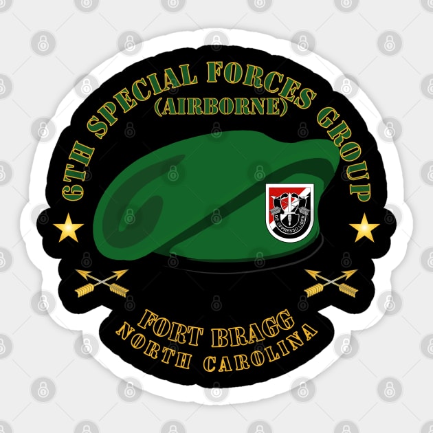 6th SFG Beret - FBNC Sticker by twix123844